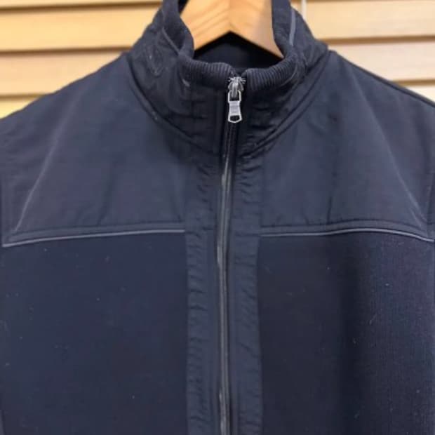 타미힐피거 남성 블랙 집업자켓 후리스점퍼 S