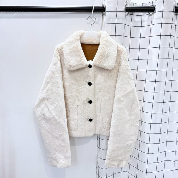 도프셉 리버시블 무스탕자켓