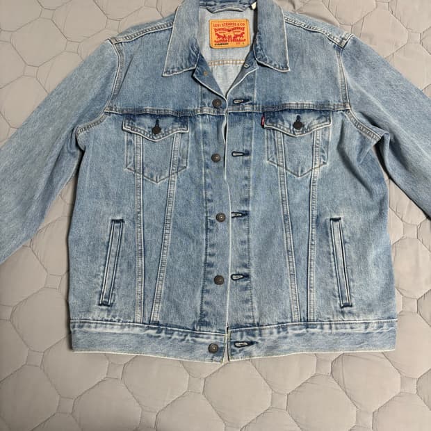 리바이스 타입lll 트러커 자켓 라이트 인디고