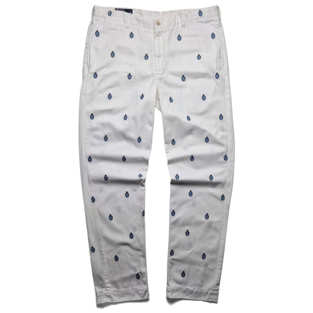 [36x32] 폴로 랄프로렌 방패자수 치노팬츠