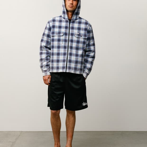 스투시 반바지 스탁 쇼츠 블랙 XL