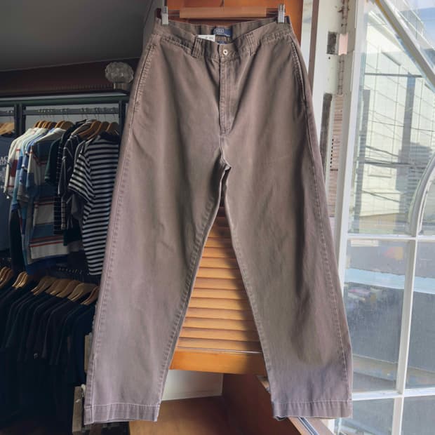 90s 폴로 랄프로렌 투턱 치노팬츠 32X30