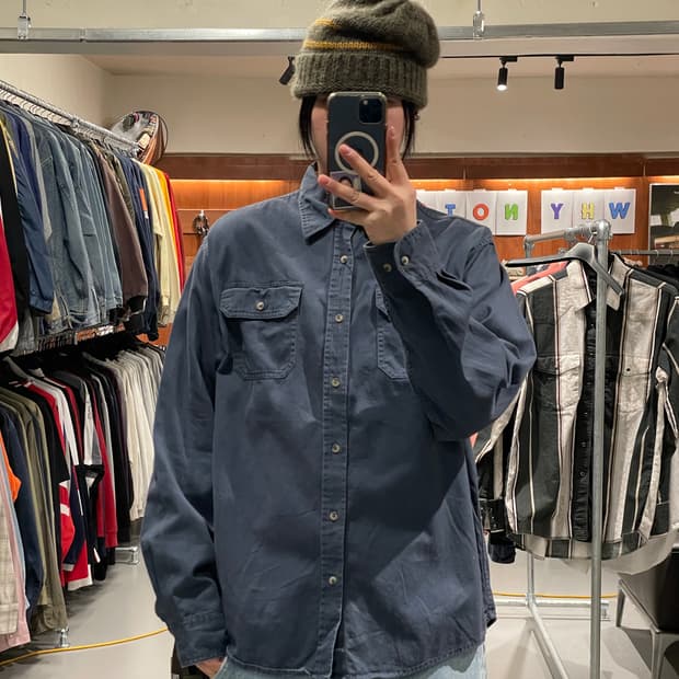 랭글러 워크 셔츠  