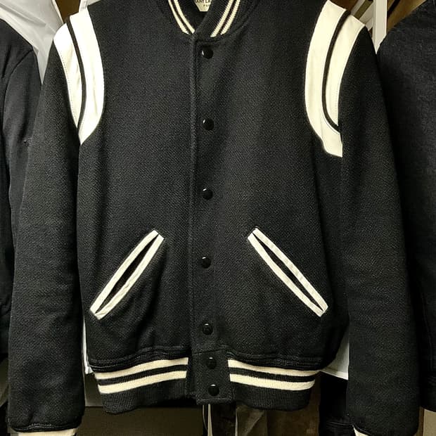 생로랑 테디 바시티 자켓 44  2017