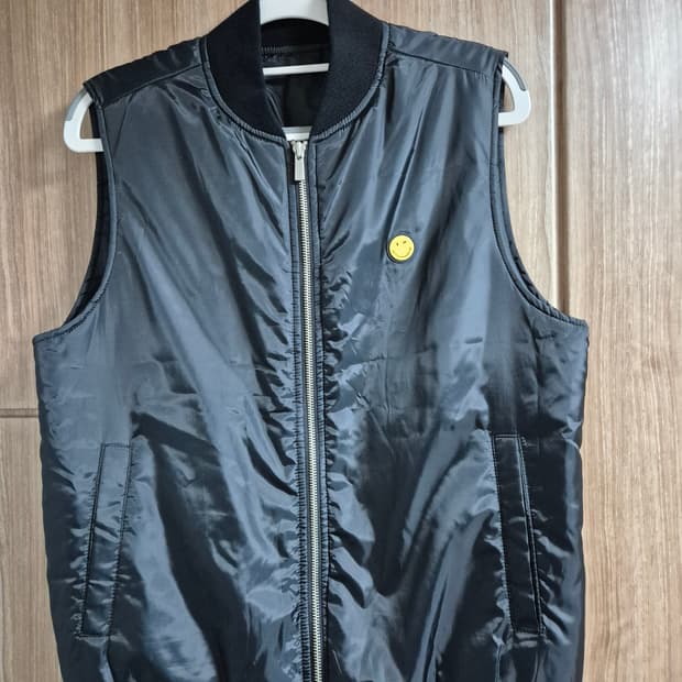 스마일 월드 블랙 경량 조끼 베스트 95 사이즈