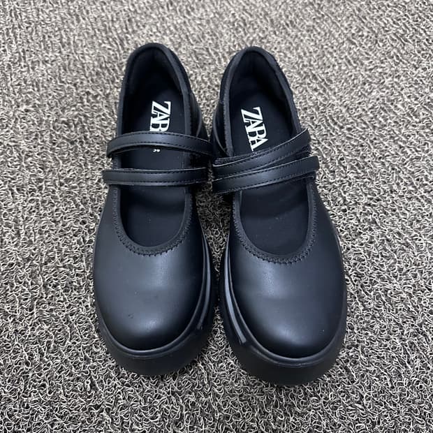 ZARA 자라 메리제인 여성 슈즈 신발 블랙 245