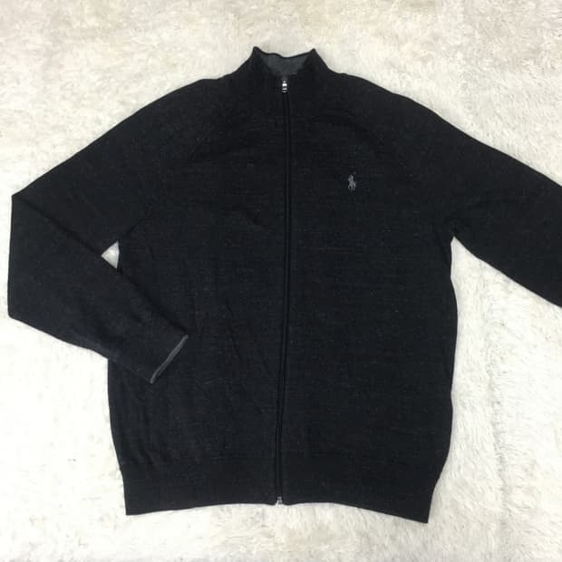 폴로 코튼 풀집업 니트 만원샵 BB12