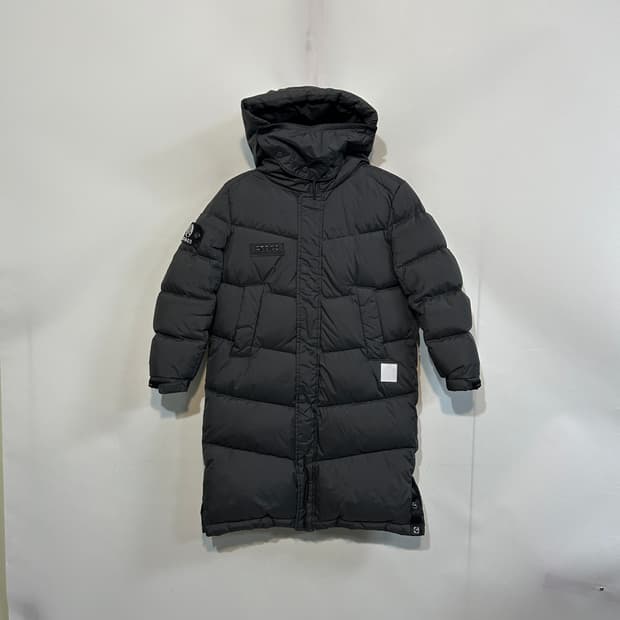 크록스 키즈 덕다운 롱패딩 130 블랙