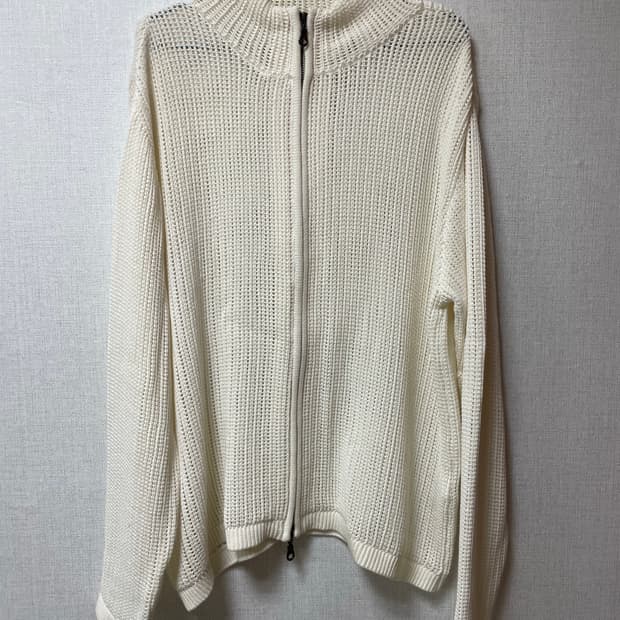 브라운야드 니트집업 3사이즈