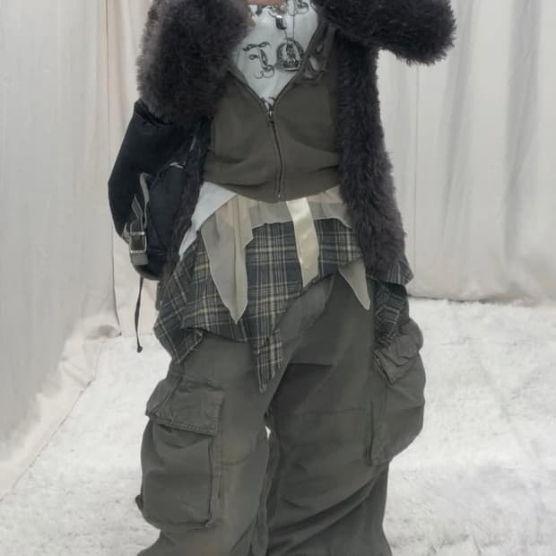 Y2k 펑크 선가든 개대장 와투케 그런지 상의셋