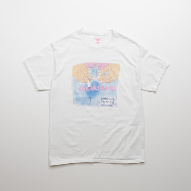 골프왕 Cherry bomb 10주년 기념 앨범 커버 티셔츠