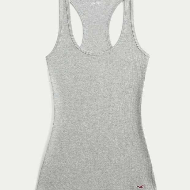 [S] 홀리스터 로고 레이서백 탱크탑 새상품