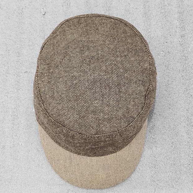 캉골 투톤 워크캡 군모 56cm