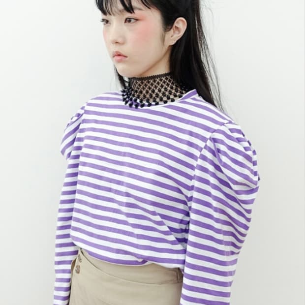 샵페어리 wide lace choker