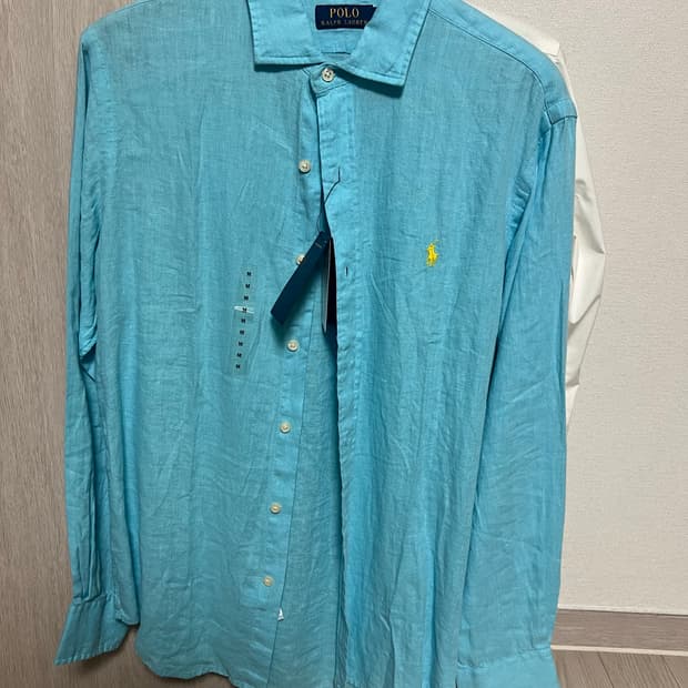 새상품) 폴로 린넨셔츠 클래식M사이즈