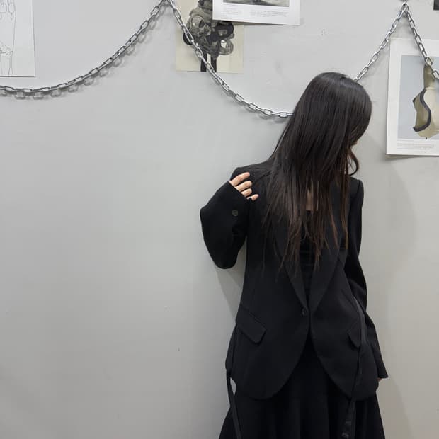 이자벨마랑 스트랩 디테일 블레이저