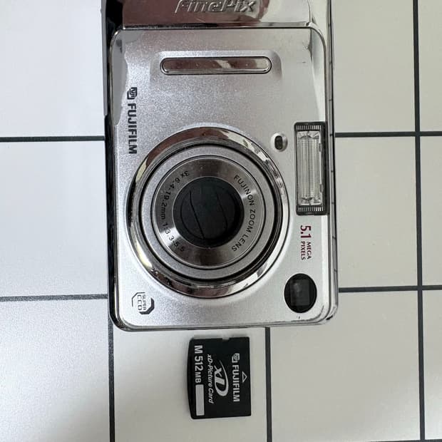 후지 파인픽스 A500 디지털 카메라(작례O)