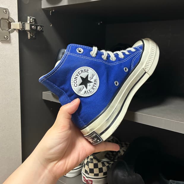 컨버스 척 하이블루 240