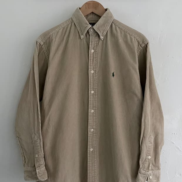 Polo 폴로 랄프로렌 블레이크 베이지 코듀로이 셔츠