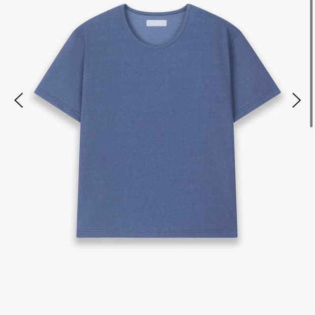 Brev t-shirt (blue)