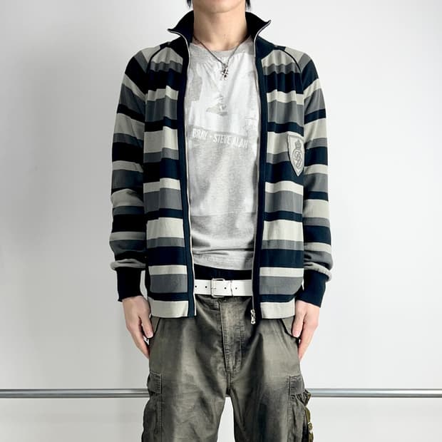 돌체앤가바나 드라이버 코튼 져지 집업