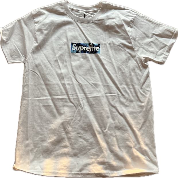 (S) Slawn 슈프림 패러디 로고 티