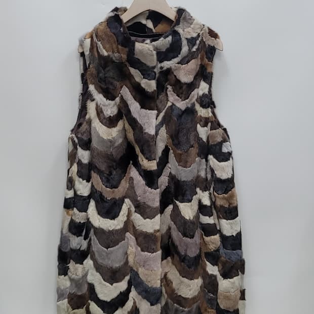 EURO 유로 컬렉션 멀티 컬러 밍크 베스트 / 여 55
