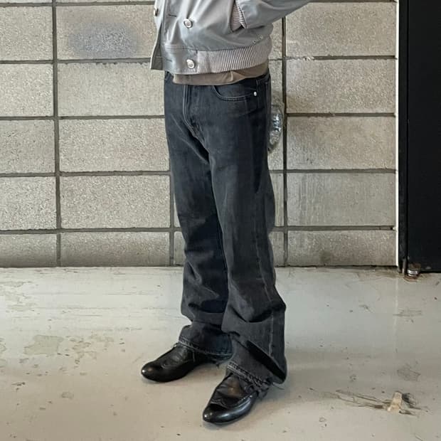 Jieda 플레어 데님 팬츠