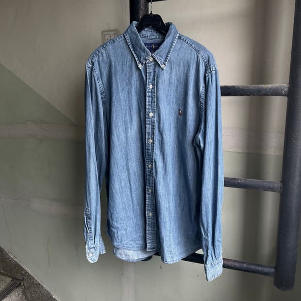 Polo Ralph Lauren 클래식 핏 데님 셔츠