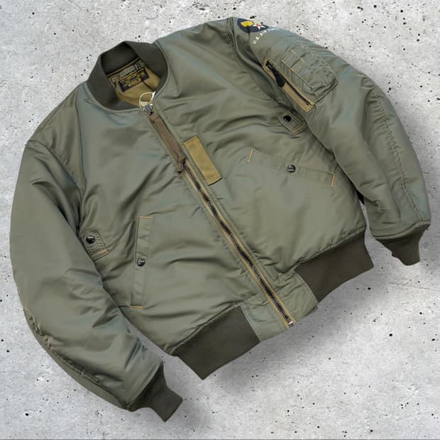 [M] 브론슨 마원 MA-1 항공 점퍼 자켓 C727