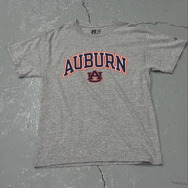 러셀(Russell)USA Auburn University빈티지 티셔츠
