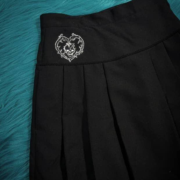 Punk Black Skirt