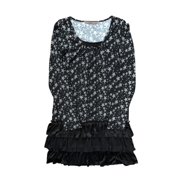 Japanvintage 별 레이어드 원피스