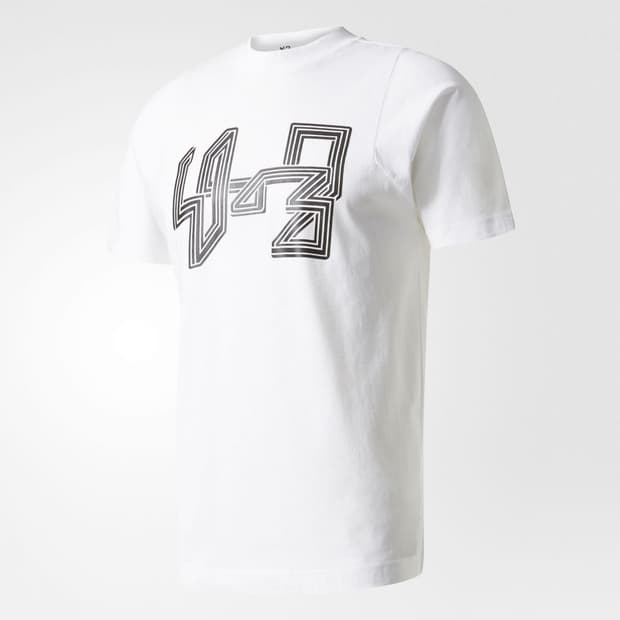 아디다스 Y-3 요지 야마모토 크루넥 반팔 티셔츠