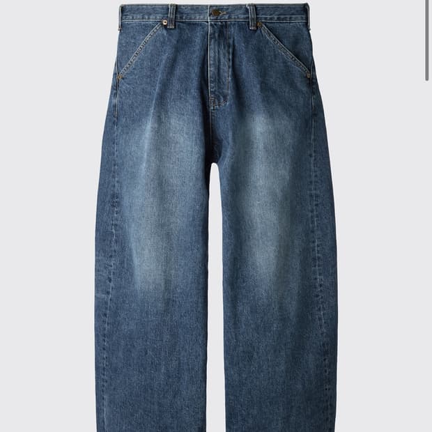 해칭룸 와이드커브진 4size  새상품 판매