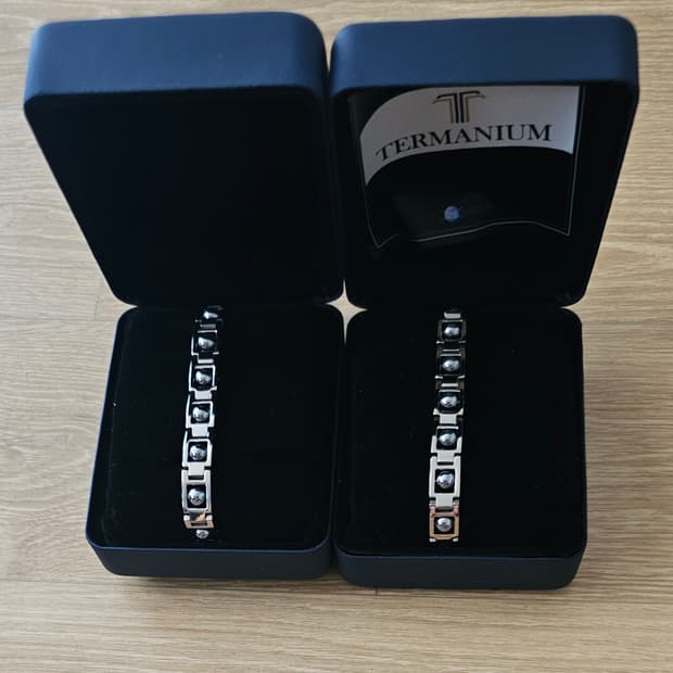 정품)테라헤르츠테르마늄팔찌 2개일괄판매새상품미개봉 미개봉