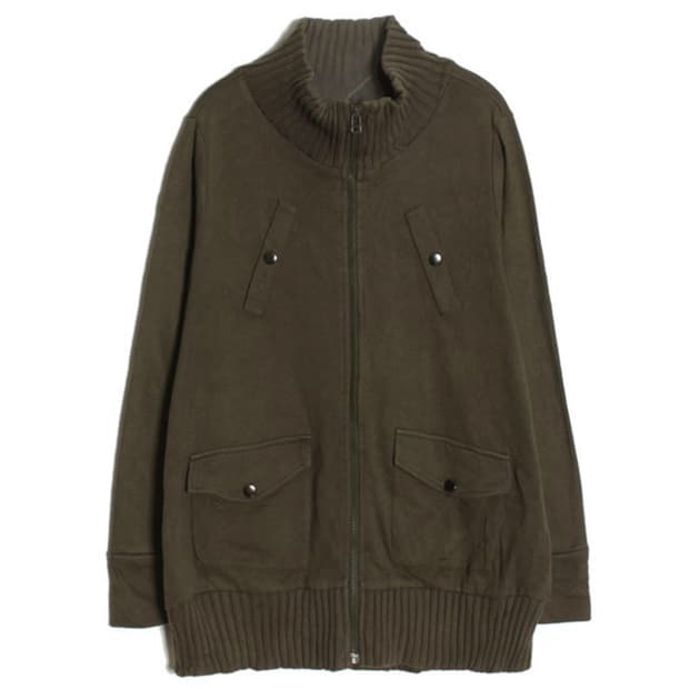 Y2k grunge 니트집업