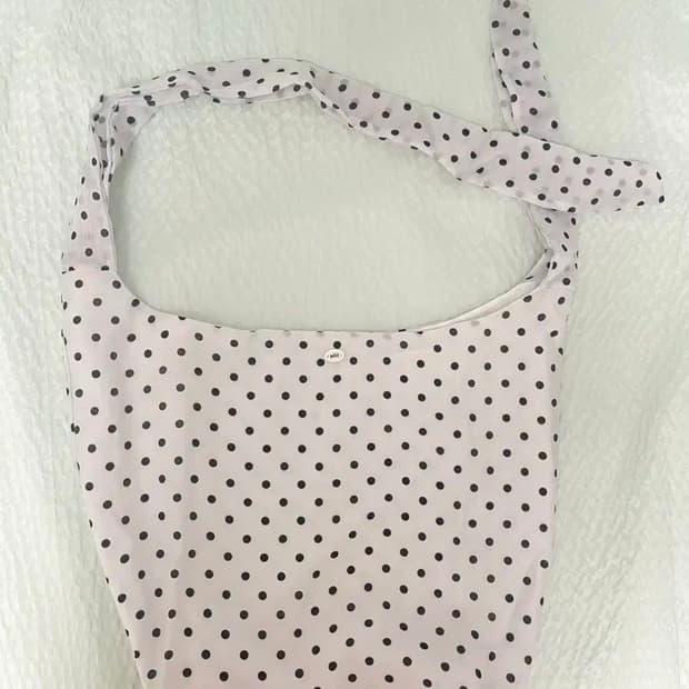 adit dot bag white