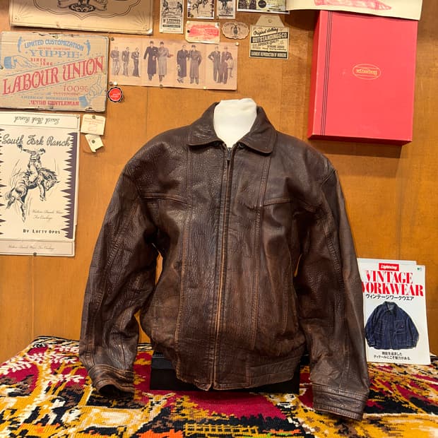 ( L-XL ) 가죽자켓 레더자켓 봄버자켓 항공점퍼 a2가죽 양가죽