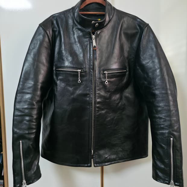 [2XL] 리얼시몬스 J100 차심 말가죽 홀스하이드 자켓