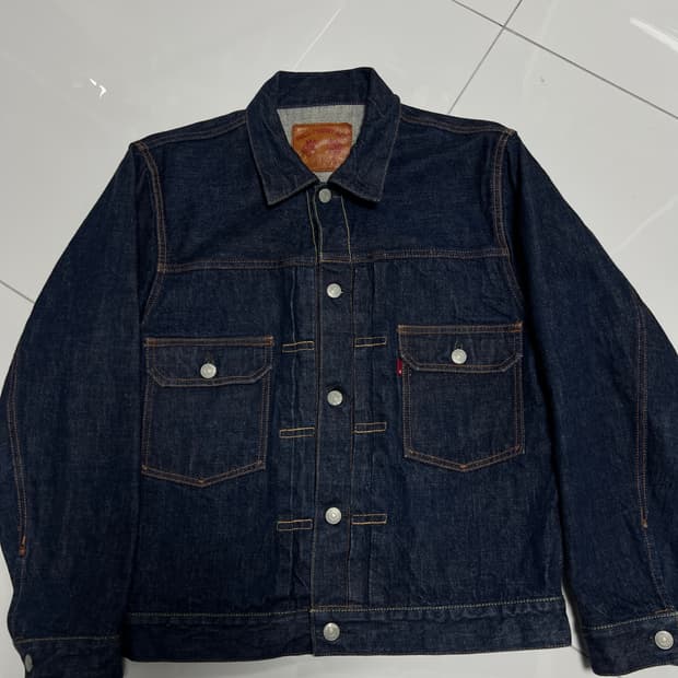 택포26) 풀카운트 2102w 2세대 데님자켓 38