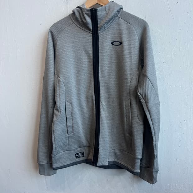 오클리 로고 후드집업 L