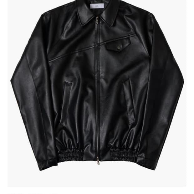 리젤서비스 레더 붐버 자켓