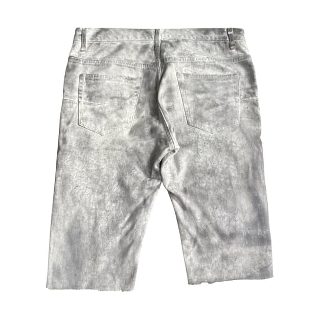 SS06 hedi Dior homme dirty snow denim