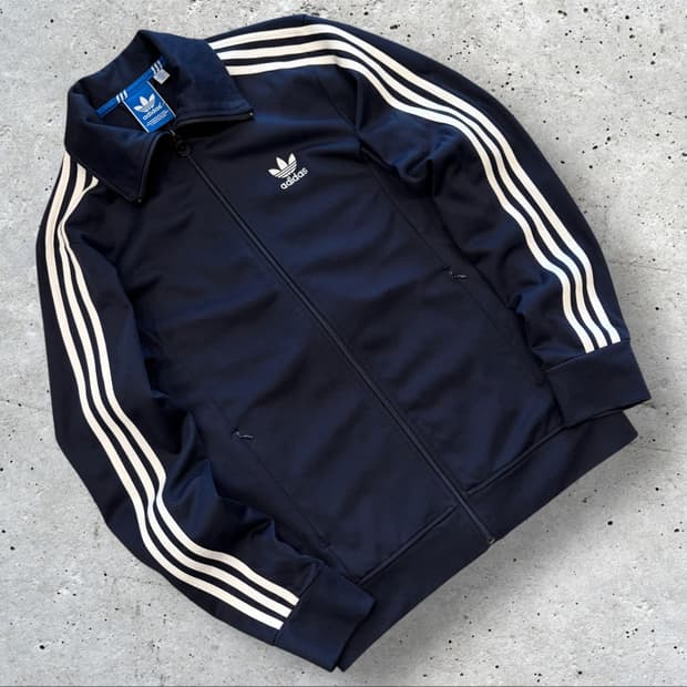 [105] 14s 아디다스 유로파 삼선 트랙 자켓 네이비 D242