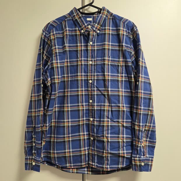 GU 재팬 체크 셔츠 L(100)