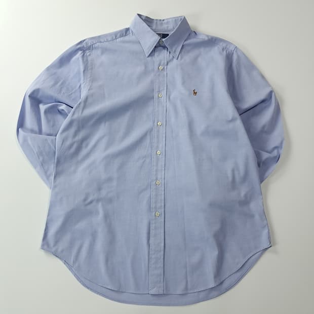 CK264 L 폴로 90s 멀티포니 클래식블루 셔츠 남방