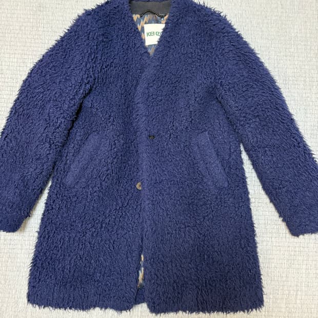 KENZO 겐조 페이크퍼코트