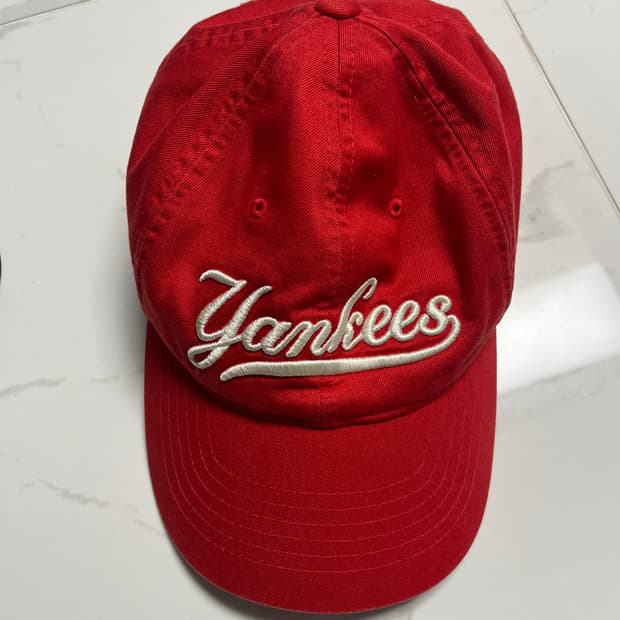 MLB 뉴욕 양키스 볼캡 레드 야구모자
