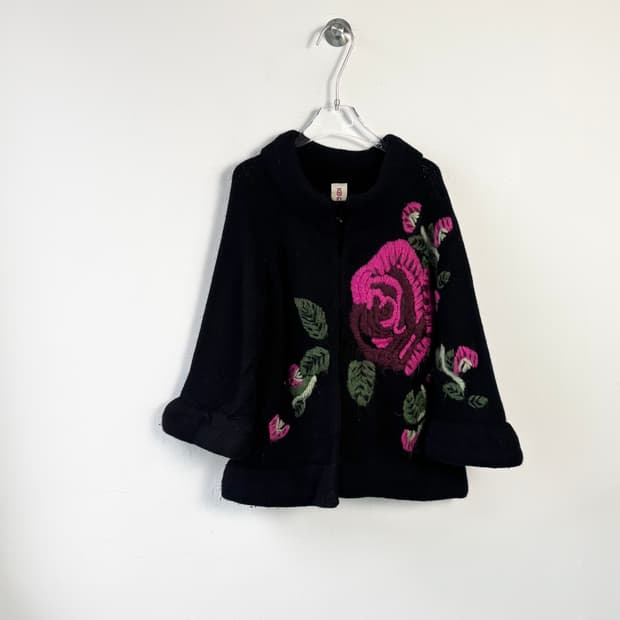 겐조 90‘s 엠브로이드 가디건 